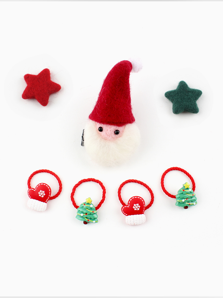 흰수염산타 헤어세트 (5P)