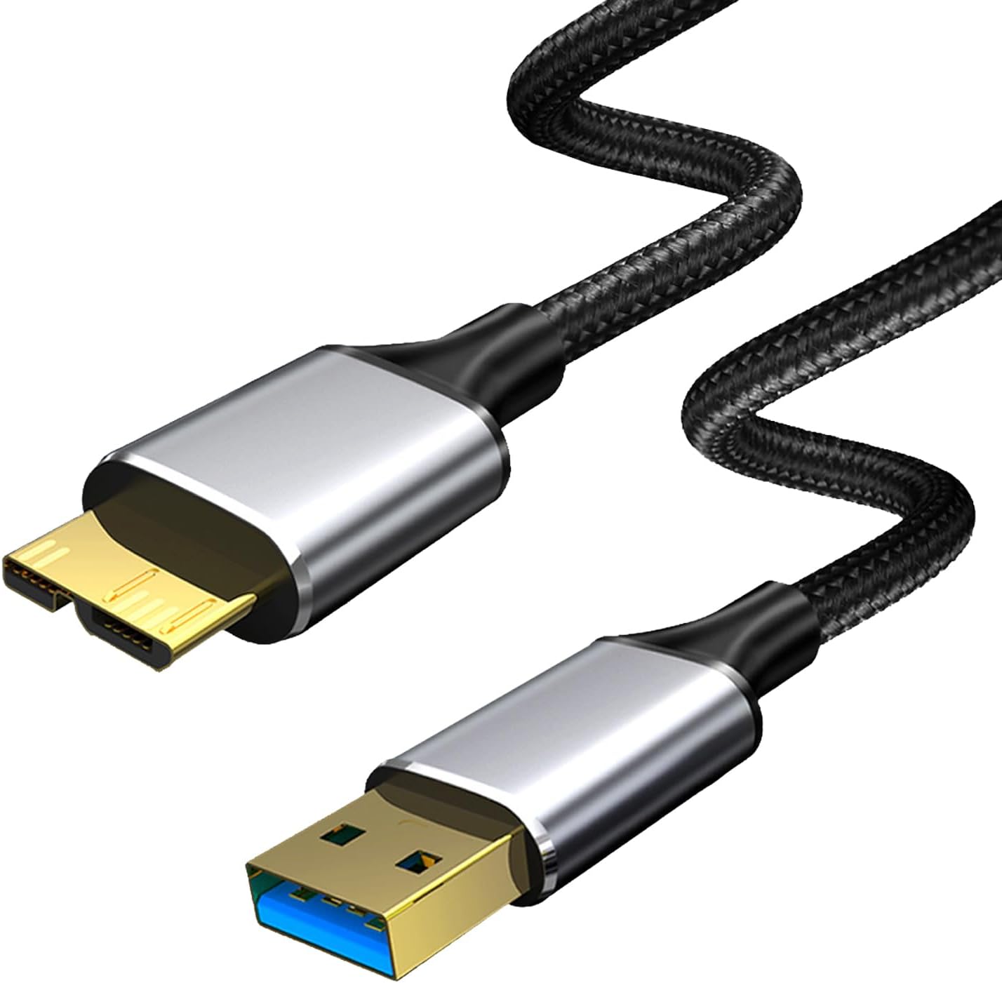 다크베이 USB A to 마이크로B 외장하드 케이블 0.25m 이미지 4