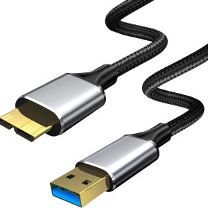 다크베이 USB A to 마이크로B 외장하드 케이블 0.25m 개봉기 | 실사용 후기 - 상품 이미지 4