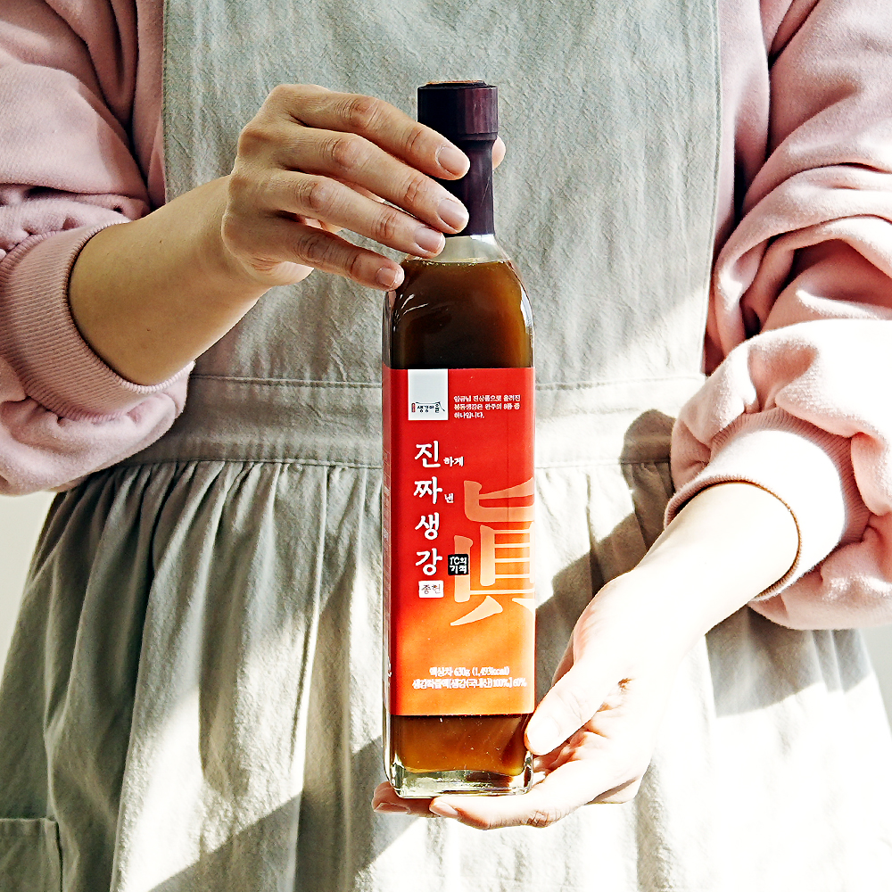 종헌 부드러운맛 진하게 짜낸 착즙 생강차 630g 생강청 - 상품 이미지