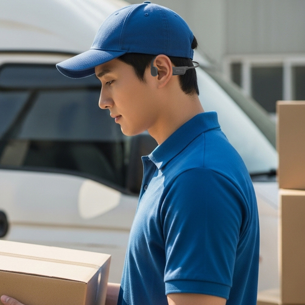 가볍고 편안한 착용감 강력한 저음 방수 무선 골전도 블루투스 이어폰 피스넷 프리본프로 / 25년 11월 시즌2 출시