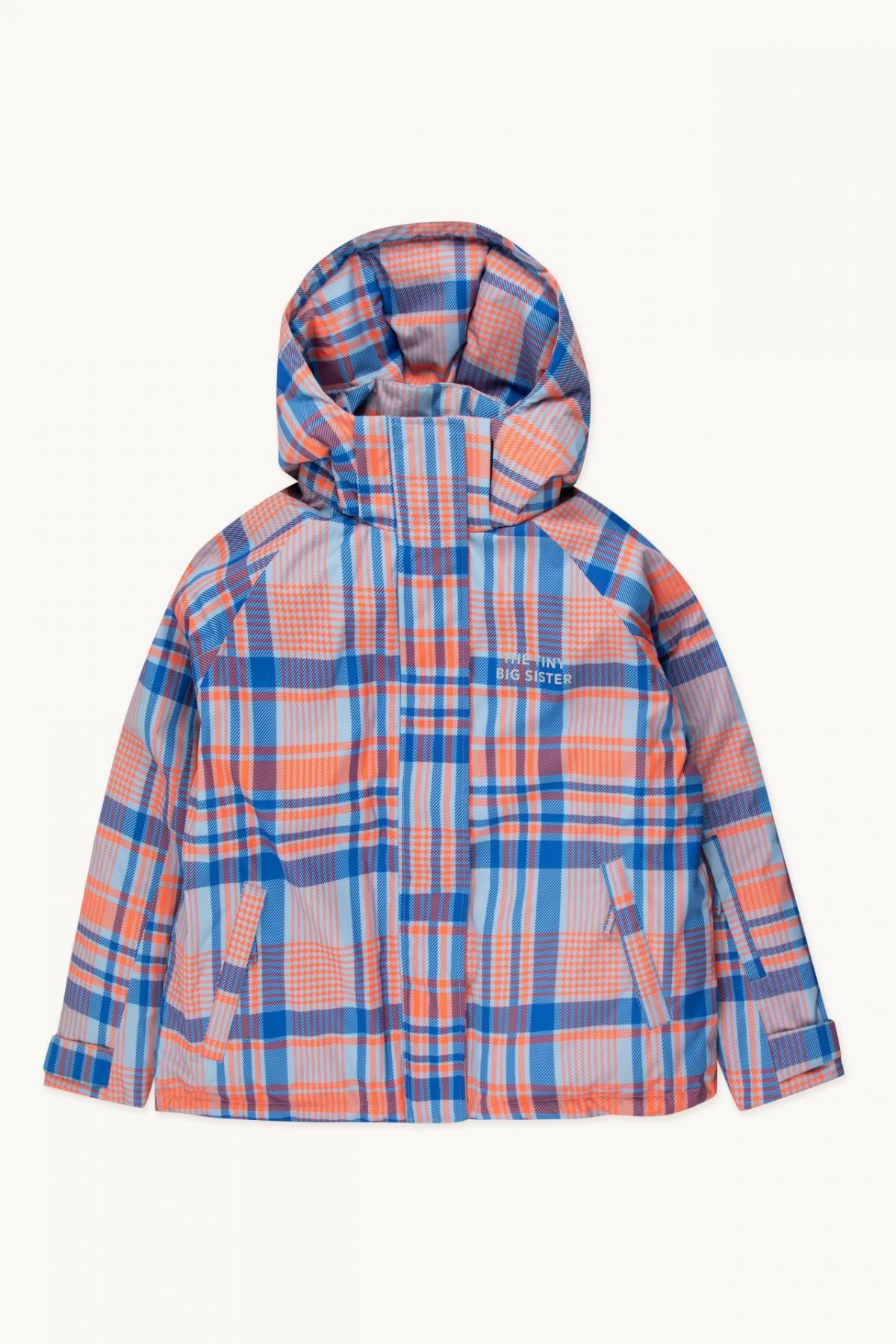 타이니코튼 체크 패턴 방수 후드 자켓 AW23-744-M26 ONE COLOR - 상품 이미지