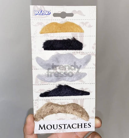 [트렌디프레소협력사]데이슬롯 콧수염 세트 클래식 머큐리수염 파티소품 재밌는