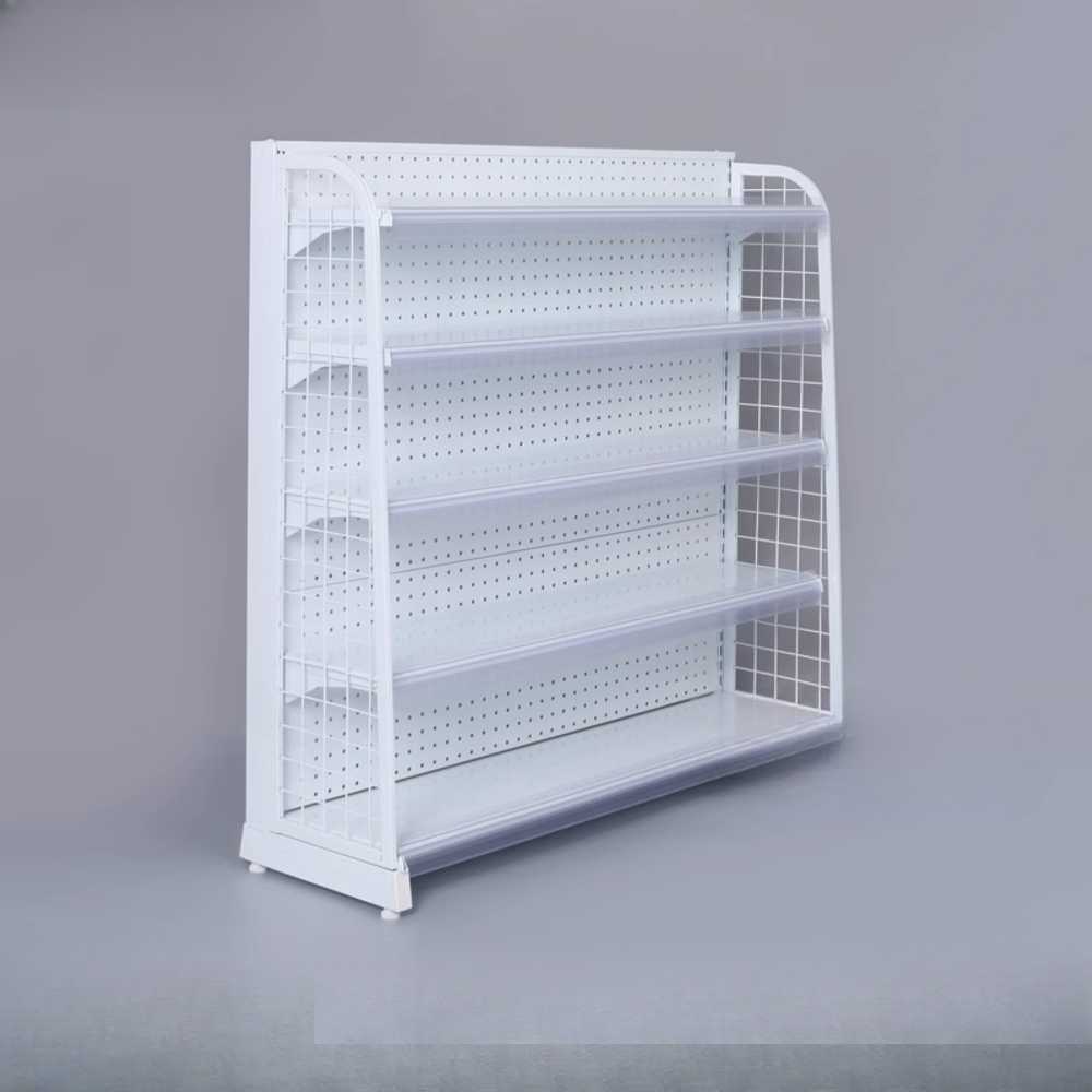 약국 매대 편의점용 진열대 디스플레이 선반 가구 블랙 5단 100x30x100cm - 상세 이미지 5
