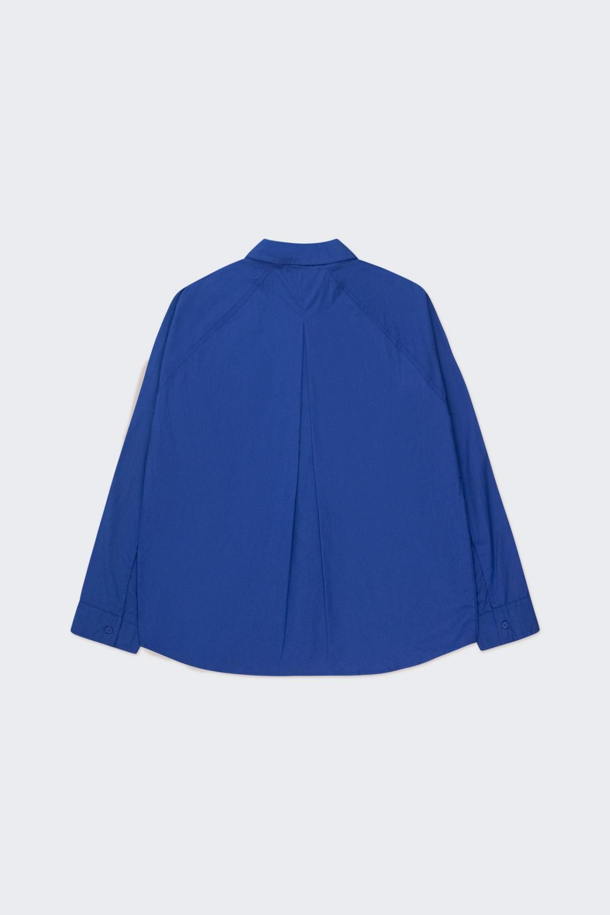 타이니코튼 래글런 루즈핏 셔츠 울트라마린 AW24-621-J29 ULTRAMARINE - 상세 이미지 2