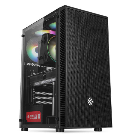 앱코 NCORE 커넬 강화유리 PC케이스