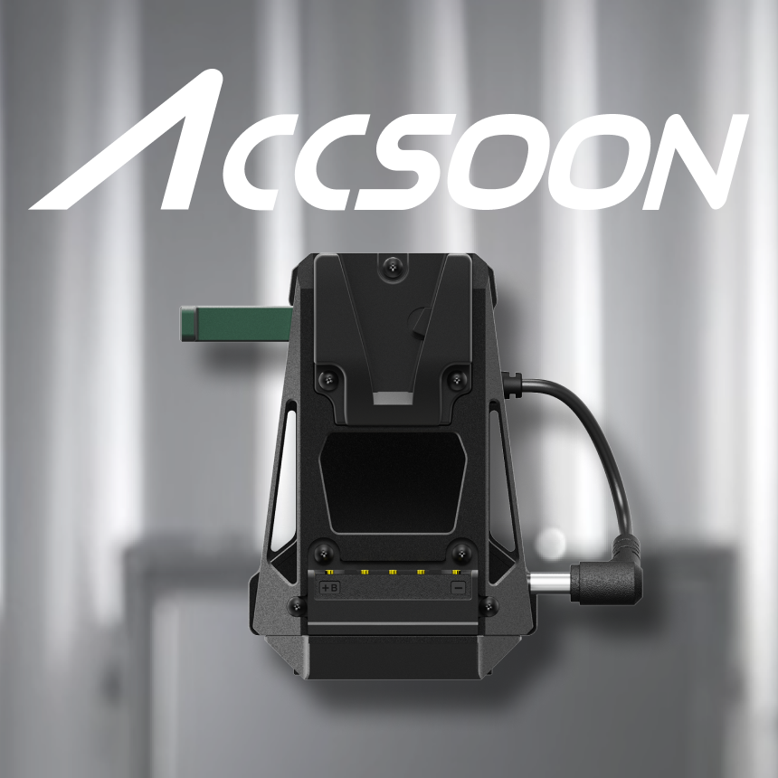 Accsoon V-Lock 어댑터 액순 브이락 배터리 플레이트 카메라 액세서리 - 상품 이미지