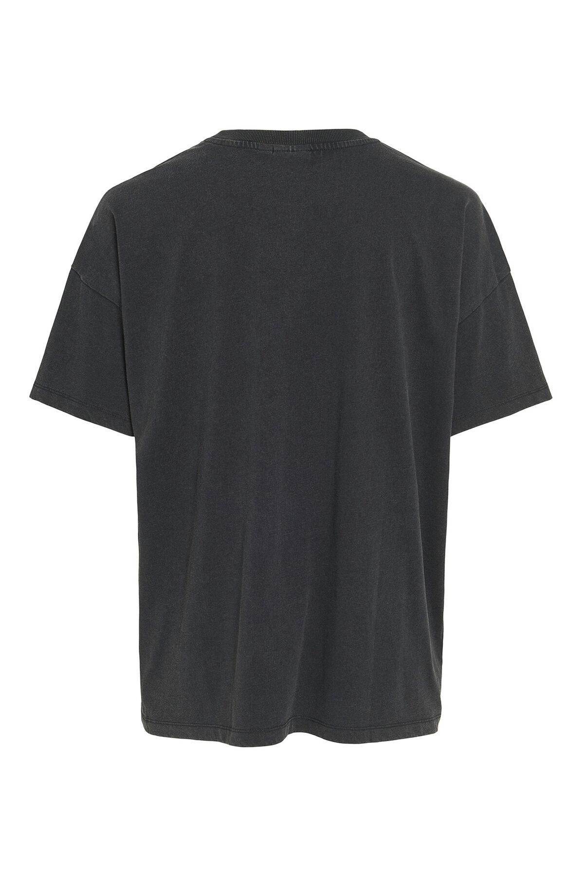 빌라 오가닉 코튼 프린팅 레트로 반팔 티셔츠 3763150 GRIS - 상세 이미지 2