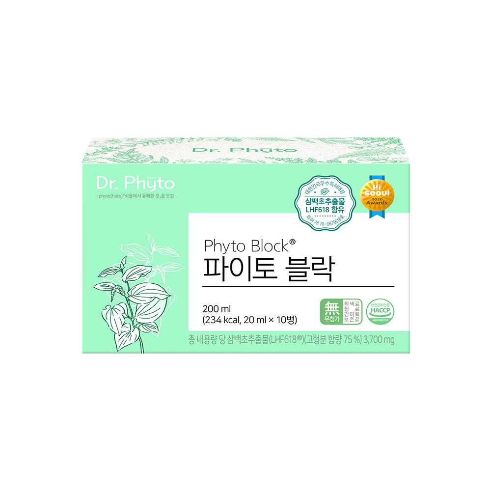 닥터파이토 파이토블락 1박스 10회분(삼백초추출물 LHF618) 미퀠리아... 맛있게 먹은 솔직 후기 - 대표 이미지
