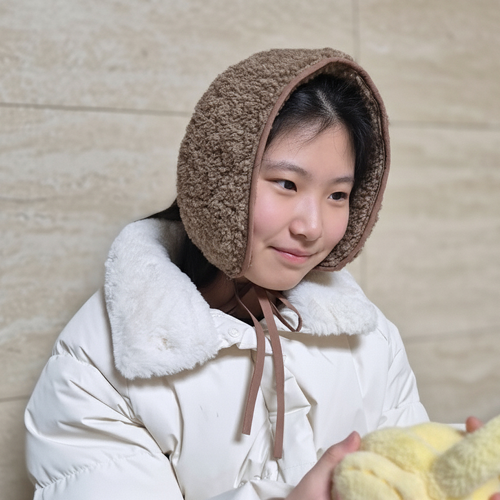 아동 키즈 여아 초등 어린이 학생 남아 주니어 아이 여성 털 귀도리 겨울 방한 귀마개 - 상세 이미지 3