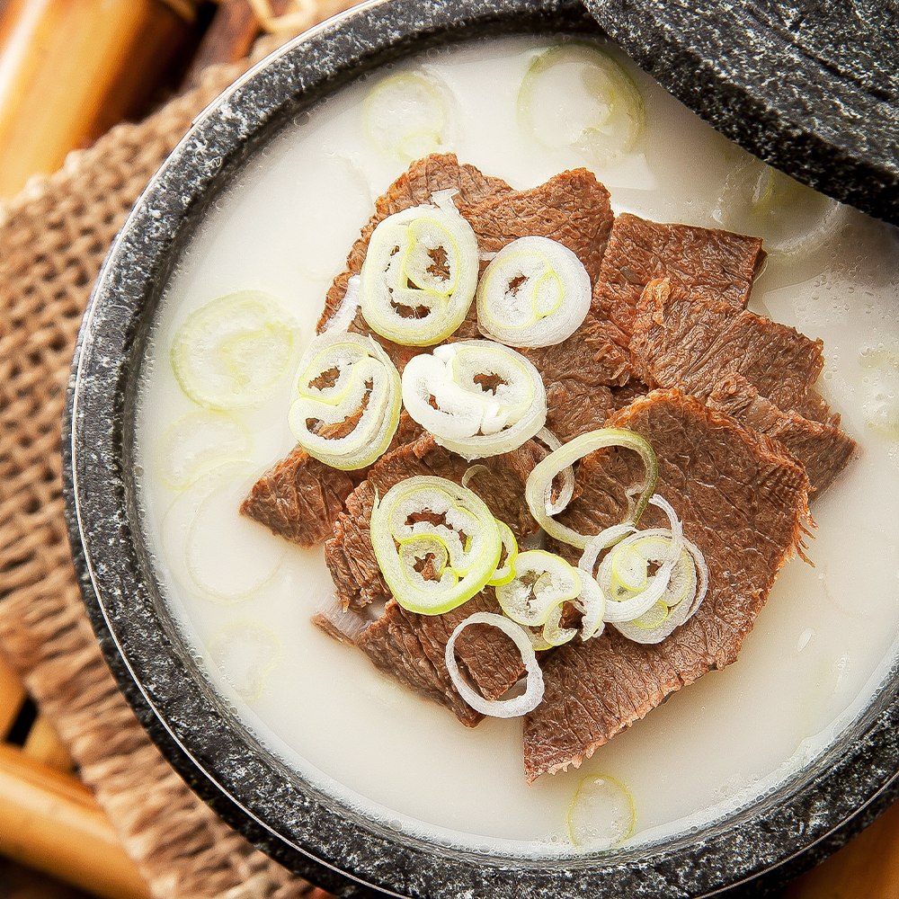 진한 한우 사골 곰탕 300g x 3팩 100%한우사골 전통 가마솥곰탕 - 상세 이미지 3