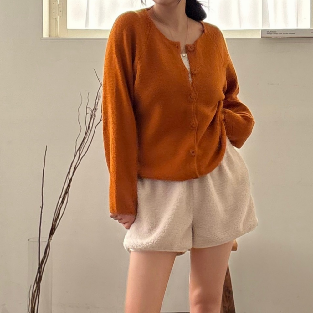 올리브가디건 레이어드가디건 - 상세 이미지 3