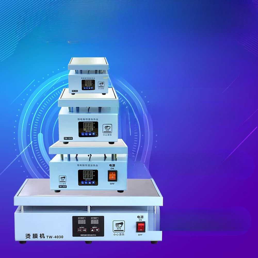 리워크 핫플레이트 기판 수리용 PCB 예열 납땜 장비 TW-2020 화이트 이미지 6