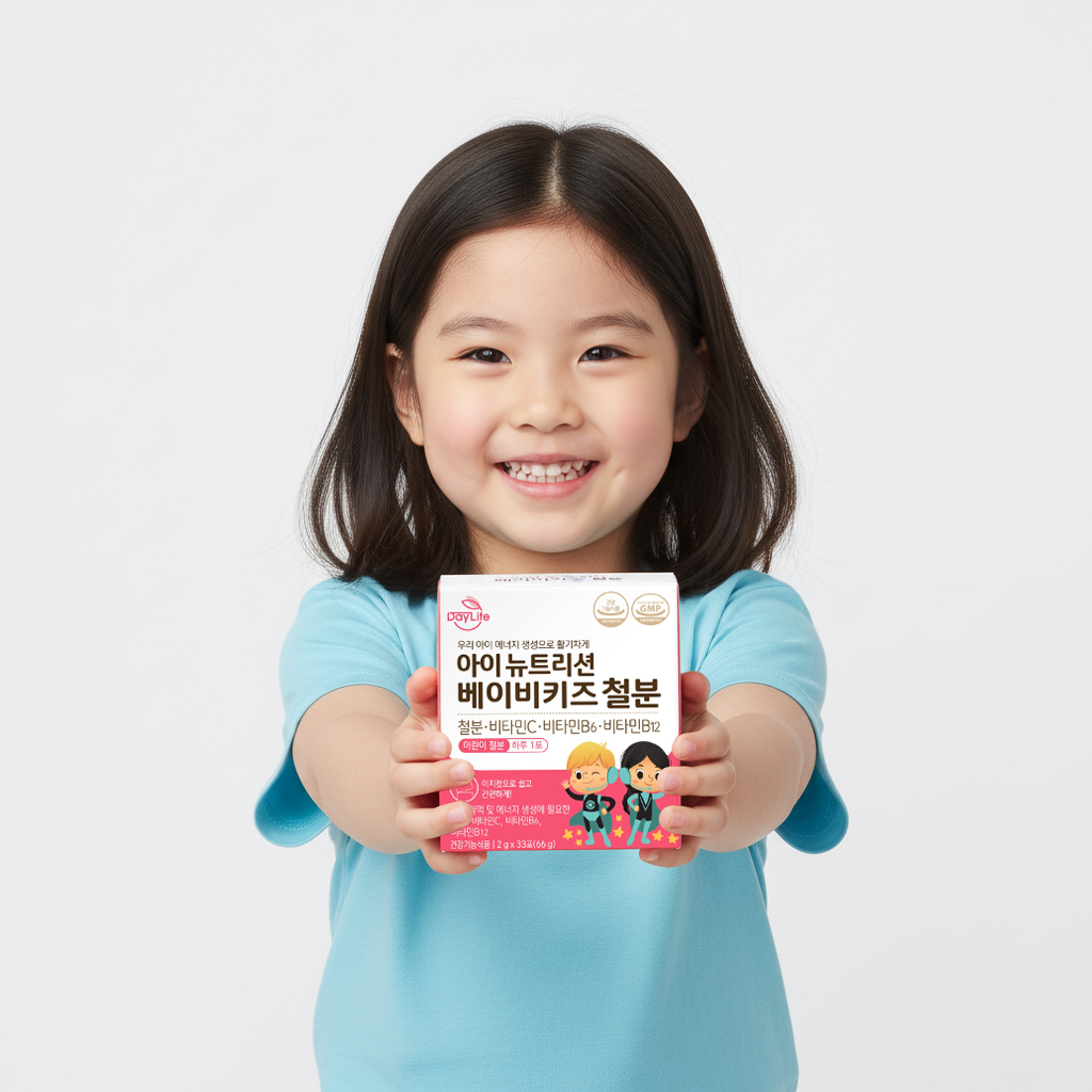데이라이프 초등학생 돌 아기 유아 어린이 철분제 아이 뉴트리션 베이비 키즈 철분 이미지 2