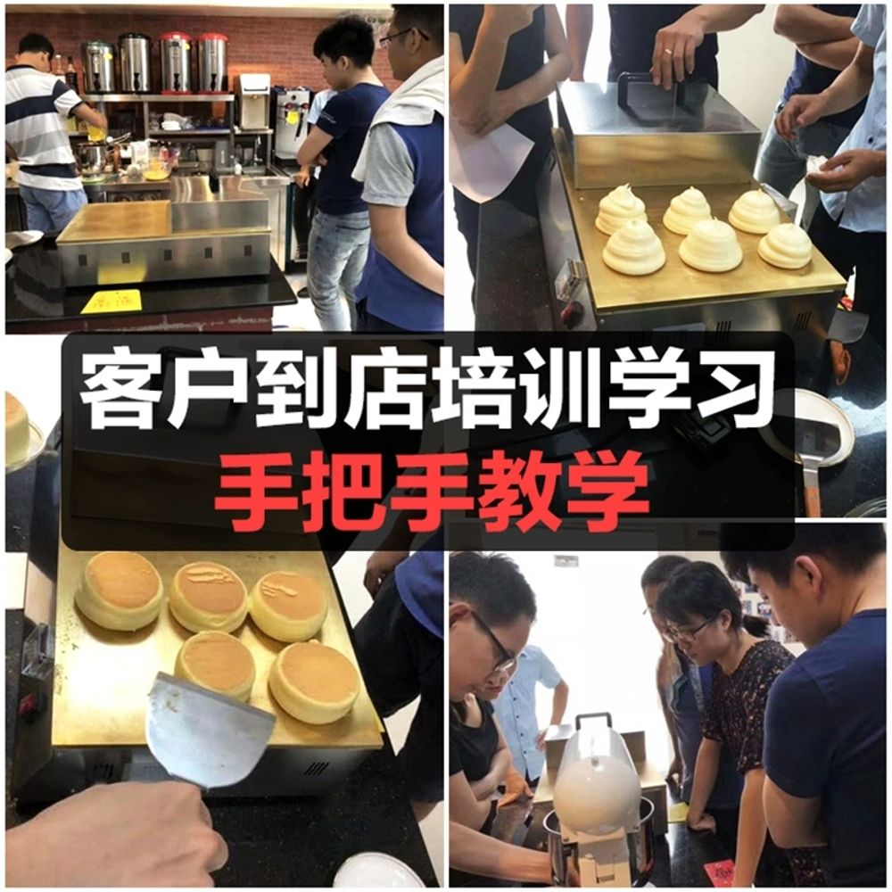 업소용 수플레 기계 간식 머핀 브런치 창업 팬케이크 메이커 - 상세 이미지 5