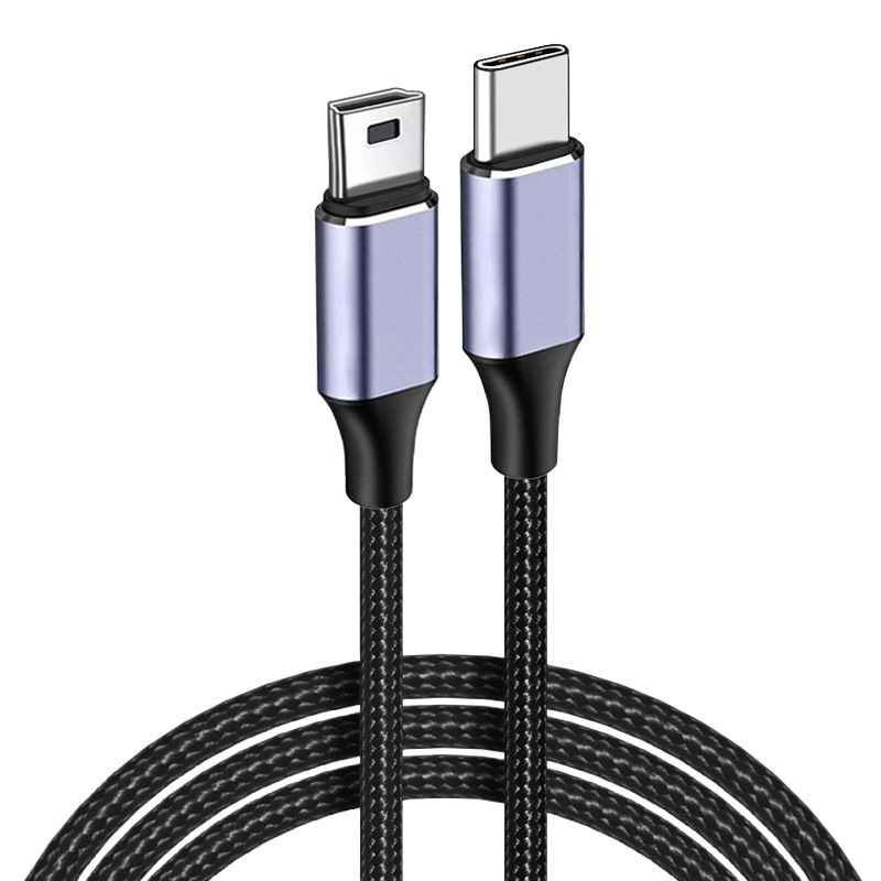 옵토프로 USB C타입 to 미니5핀 외장하드 카메라 케이블 1m 이미지 6