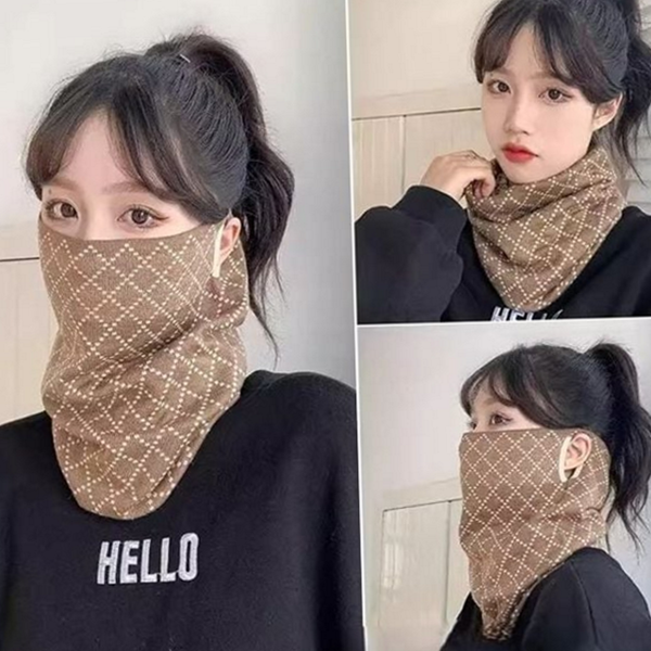 데일리 겨울 넥 워머 하운드투스 여성 넥 워머 패턴 - 상품 이미지