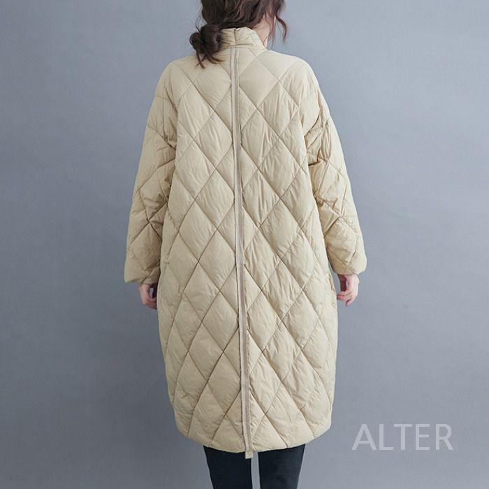 여자 생활 한복 퓨전 법복 퀼팅 어른 개량 절복 누빔 아이보리 L (50~65kg) - 상세 이미지 4