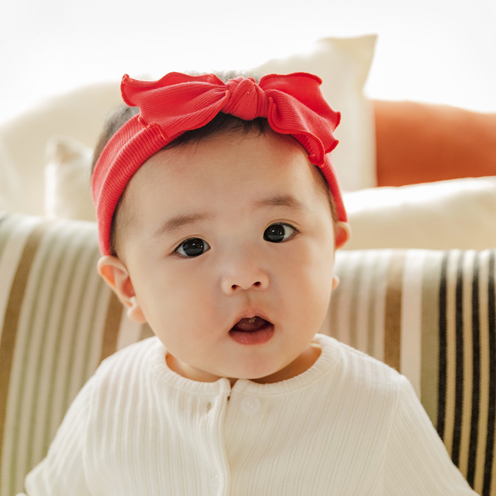 베이비 신생아 아기 헤어 밴드 머리띠 50일 백일 돌 촬영소품