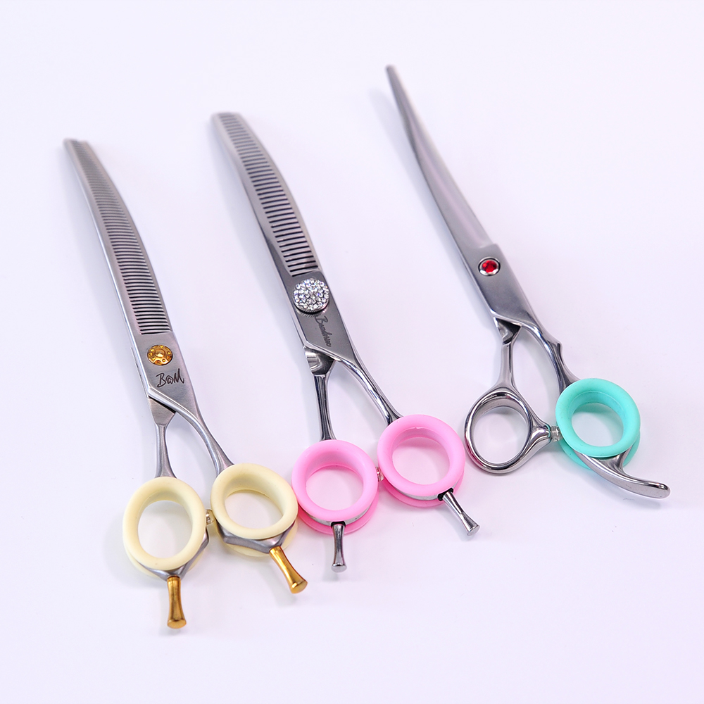 밤돌이네 파스텔 실리콘 미용 가위링 실리콘링 고무링 12P 1세트 이미지 4