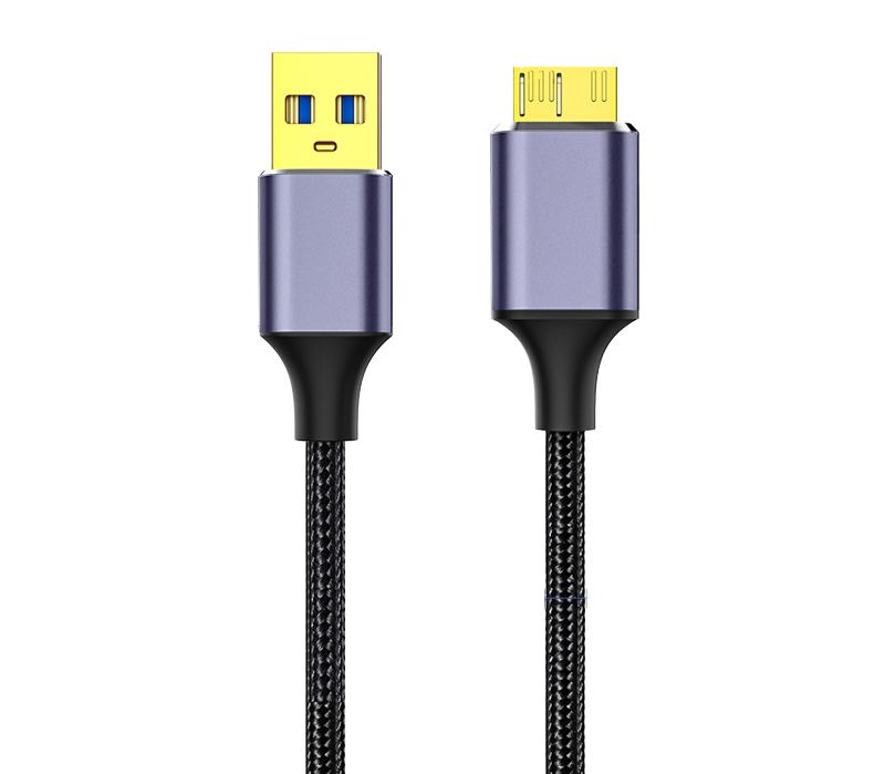 다크베이 USB A to 마이크로B 외장하드 케이블 0.25m 이미지 3