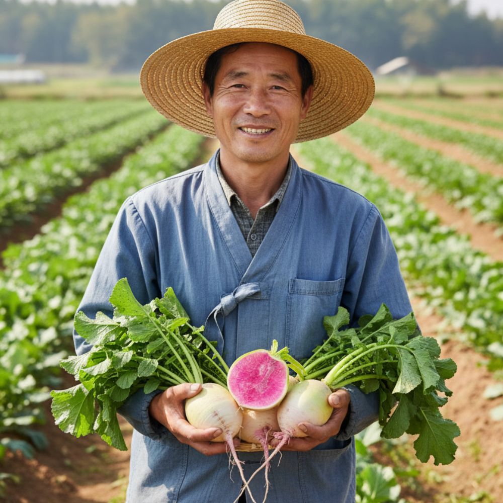 진심먹거리 국내산 동치미용 수박무 과일무 3kg 5kg 6kg - 상세 이미지 4