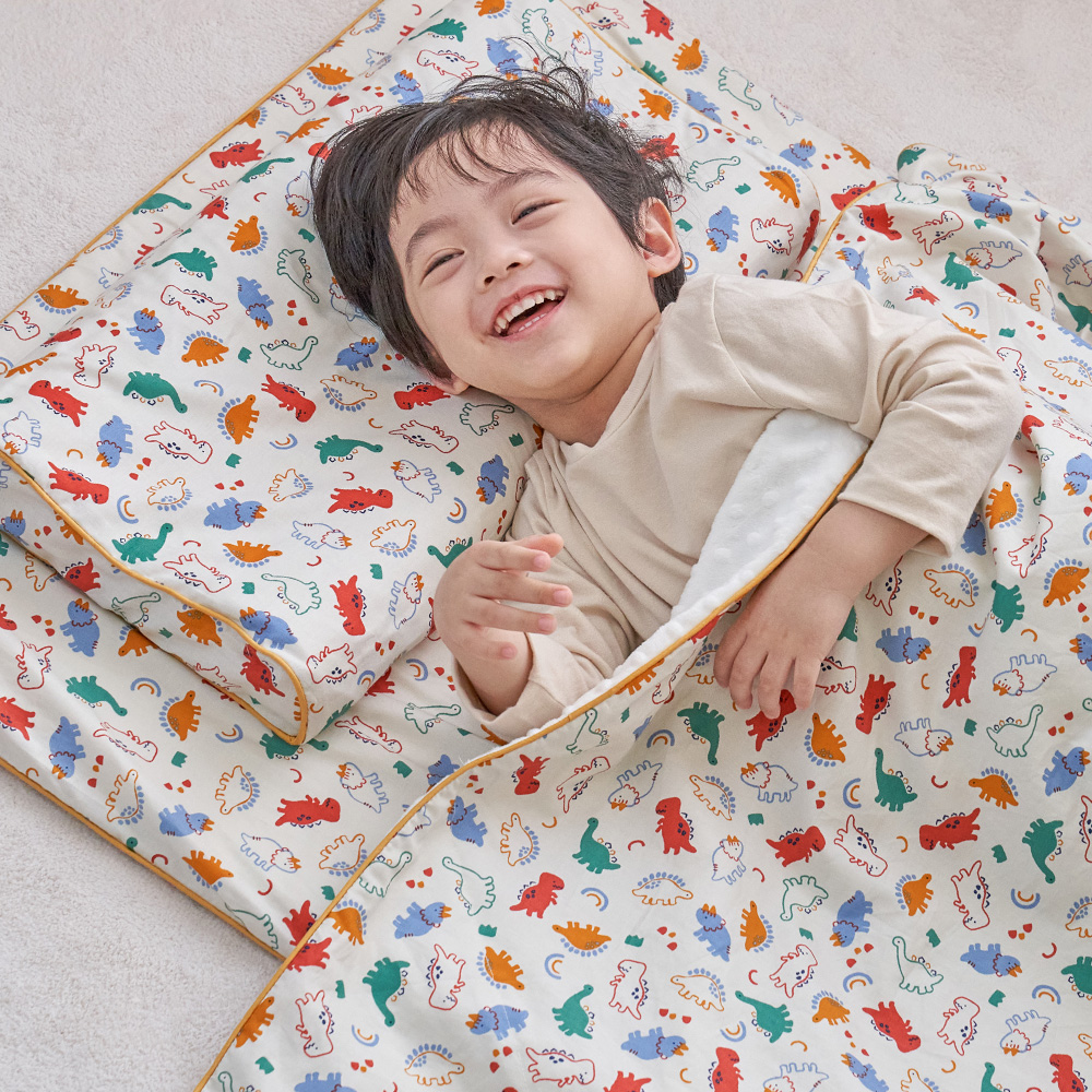 슬립스파 주니어 라텍스 아기 어린이집 낮잠이불세트 방수가방 분리형