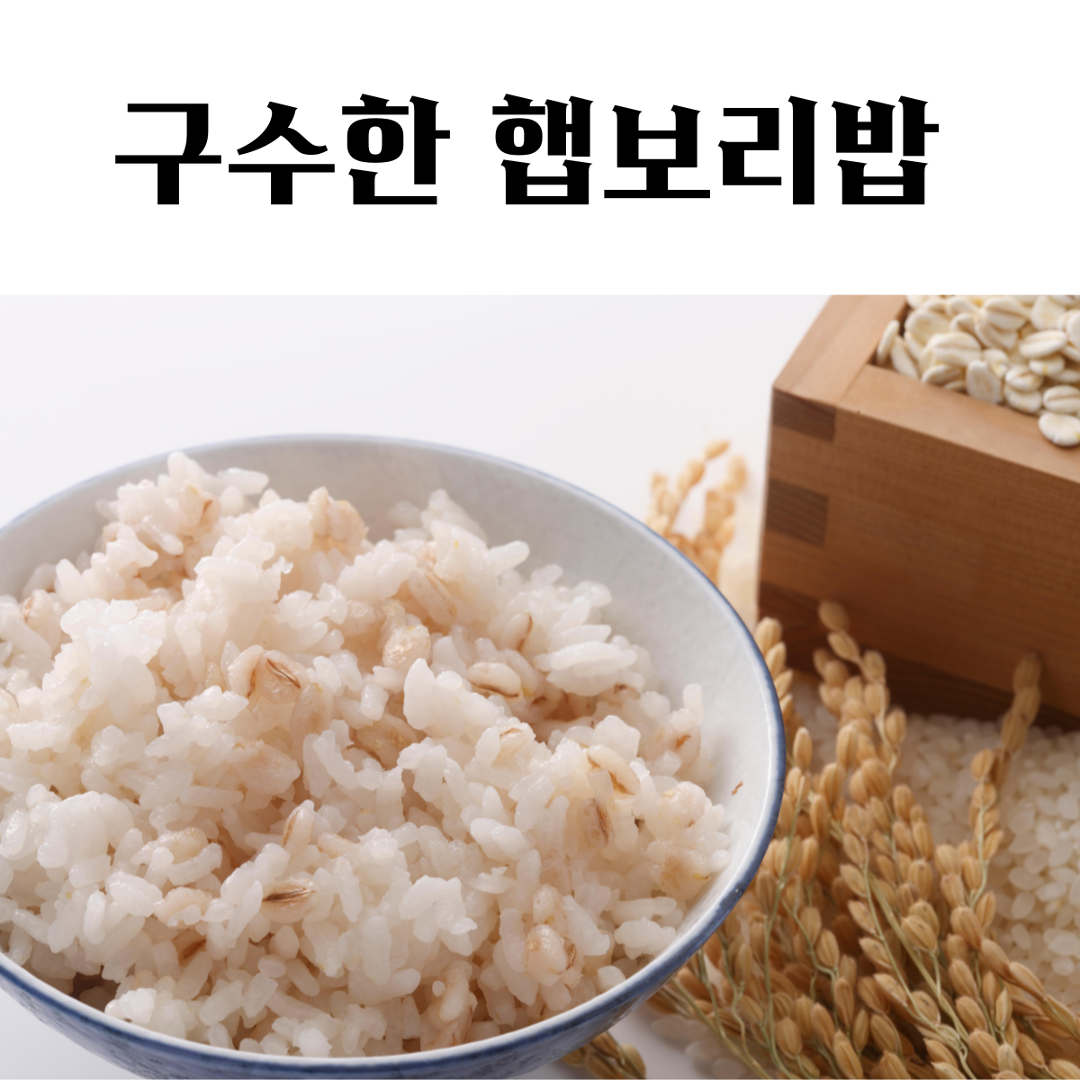 [늘찬팜] 국산 압맥 300g 2개 보리쌀 건강잡곡 소포장 이미지 7