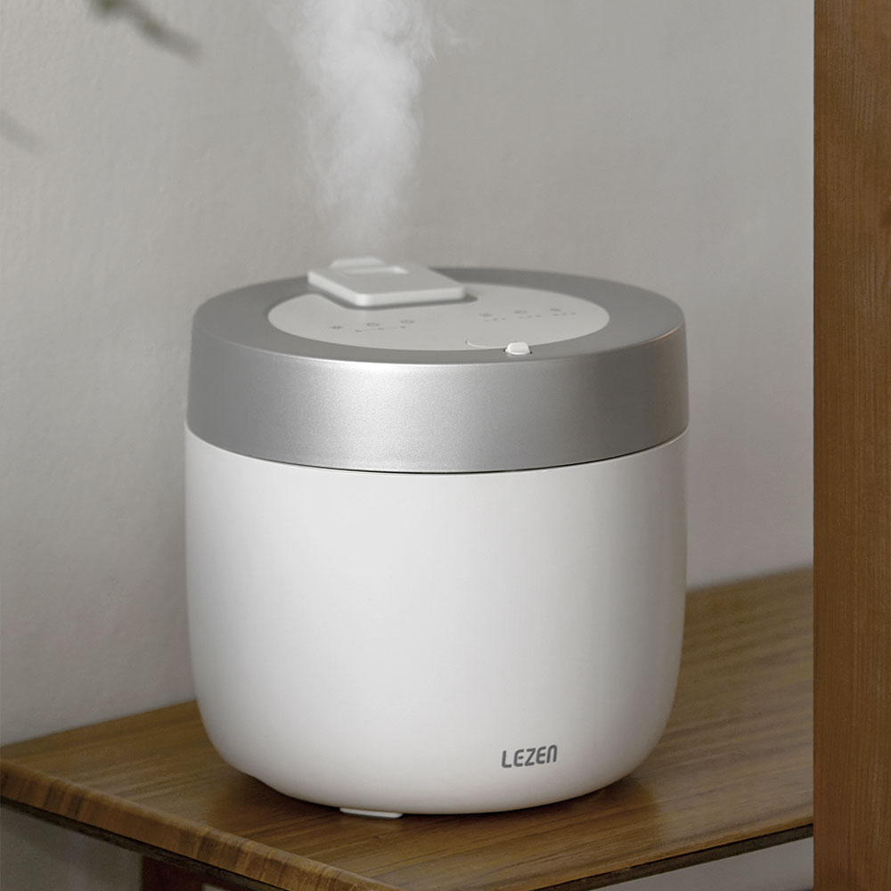 [25년형] 르젠 퓨어미스트 4L 대용량 완벽살균 316 스테인리스 간편세척 저소음 신생아 아기 가열식가습기