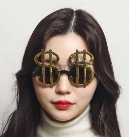 노드룸 달러 선글라스 돈안경 할로윈 코믹 촬영