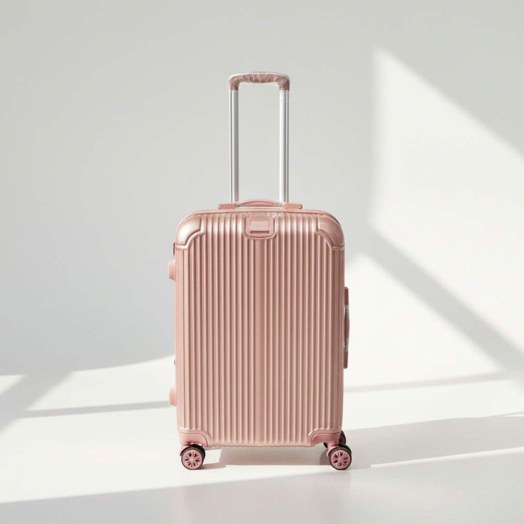 3중압축 폴리카보네이트 확장형 캐리어 54.5cm(20인치), 로즈골드 - 상세 이미지 4