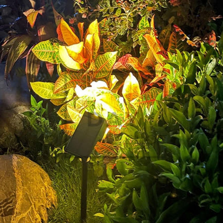 데이슬롯 동작감지 LED 태양광 정원등 웜색 태양광조명정원등