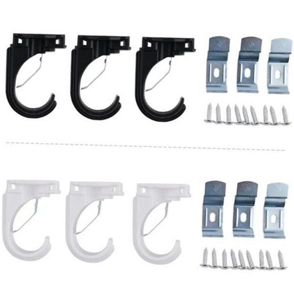 35 커튼 봉 브라켓 설치 커튼 봉 고정 브라켓 벽면