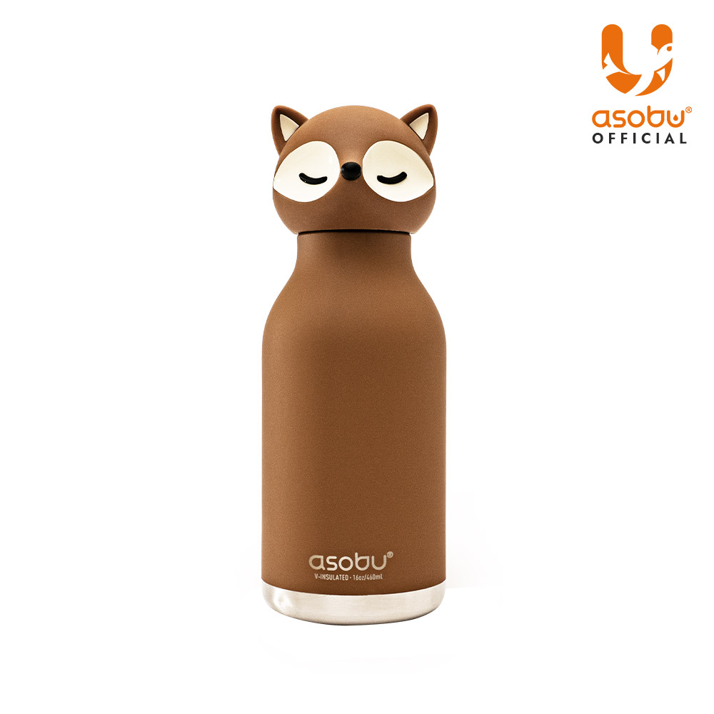 아소부 스테인레스 보온보냉 캐릭터 텀블러 베스티 460ml, 폭스 - 메인 이미지