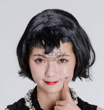 [트렌디프레소협력사]데이슬롯 뱀파이어 가발 드라큐라형 크리스마스 축제 코스프레