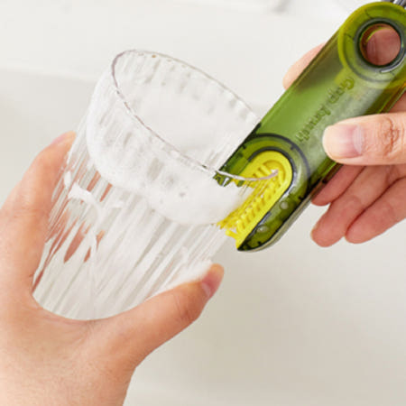 텀블러 세척솔 가정용 물컵 젖꼭지 와인잔 젖병솔 맥주잔 틈새브러쉬