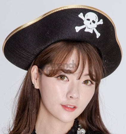 [트렌디프레소협력사]데이슬롯 해적 모자 선장모자 대 할로윈 코스프레