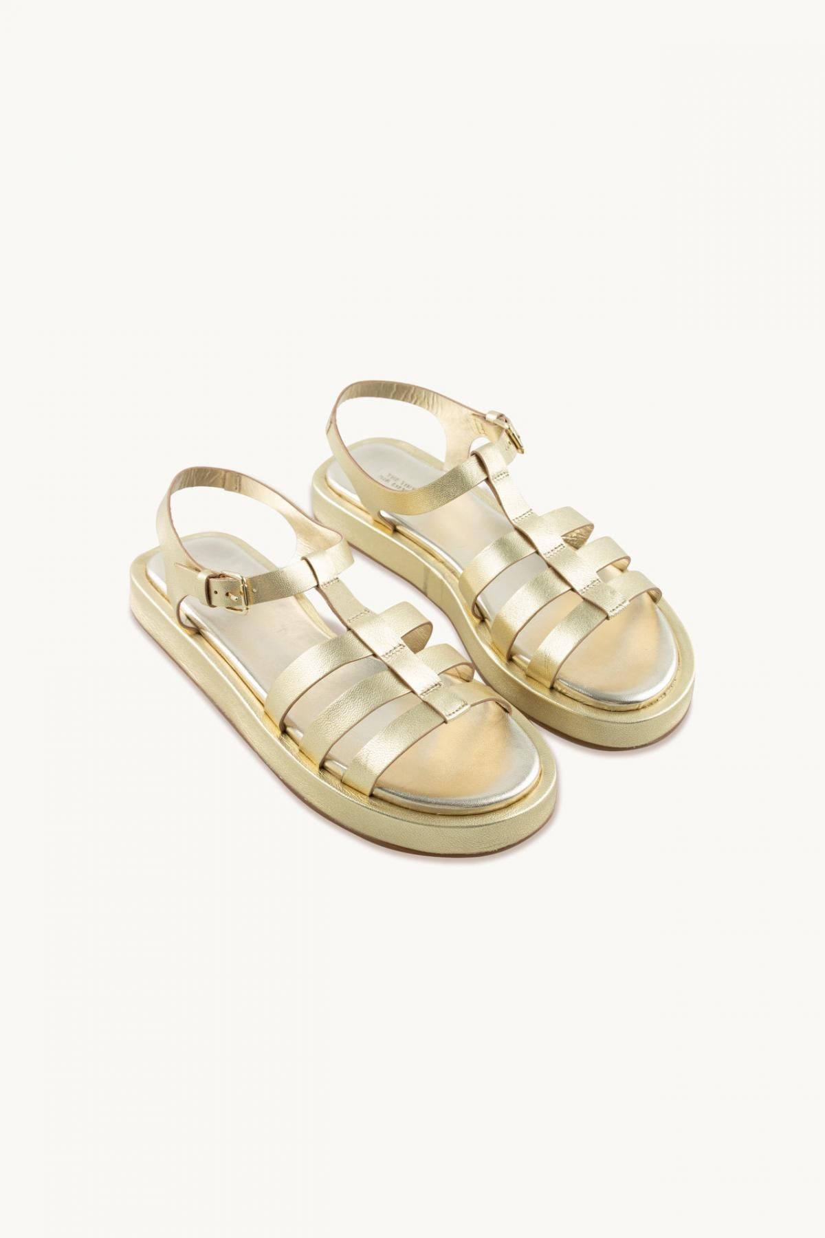 타이니코튼 골드 스트랩 샌들 SS23-720-L94 ONE COLOR - 상세 이미지 3