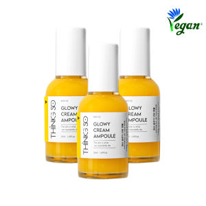 띵쏘 글로이 크림 앰플 50ml 3개 솔직 후기 | 피부 타입별 분석 - 상품 이미지 1