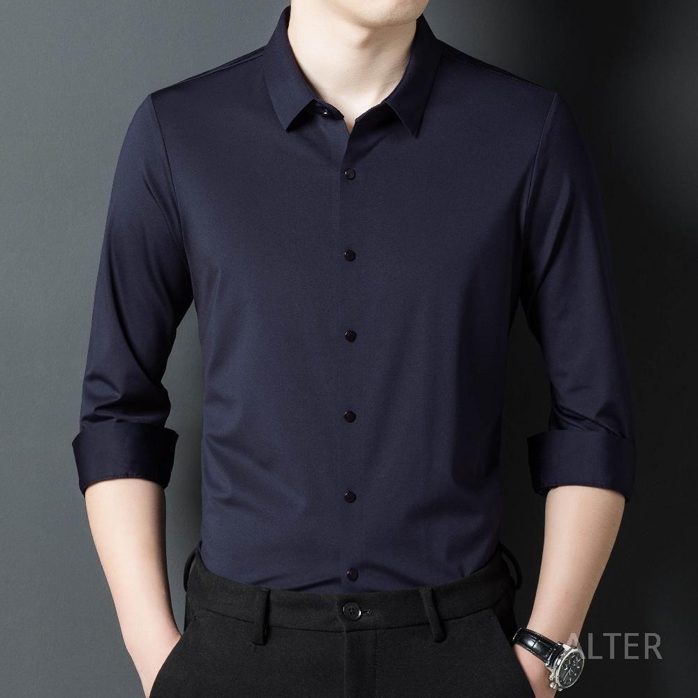 셔츠 라틴 상의 모던 댄스 스포츠 반팔 사교댄스 남성 댄스복 볼룸 왈츠 - 상세 이미지 2