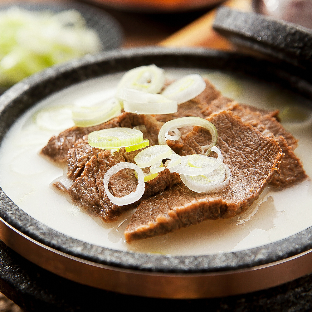 진한 한우 사골 곰탕 300g x 3팩 100%한우사골 전통 가마솥곰탕 - 상세 이미지 5