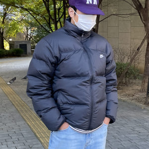 (국내매장판)나이키 패딩 써마핏 다운 스포츠웨어 클럽 푸퍼 파카 IB29... 착용 후기 | 사이즈/핏 총정리 - 상품 이미지 4