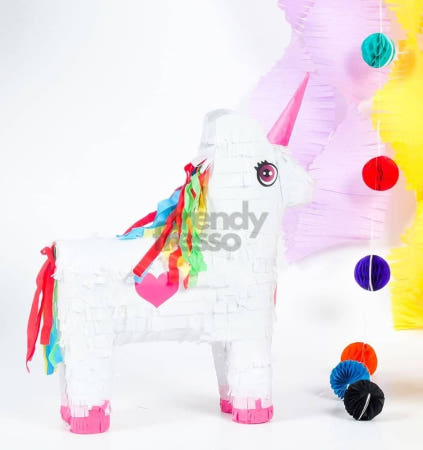 [트렌디프레소협력사]데이슬롯 파티 피냐타 유니콘 A형 생일파티 행사 촬영소품