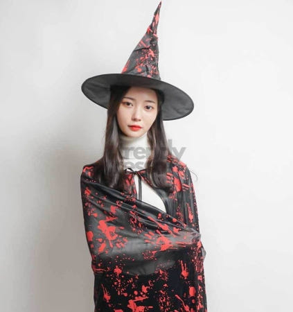 [트렌디프레소협력사]데이슬롯 블러디 망토 블랙 성인 드라큐라 의상