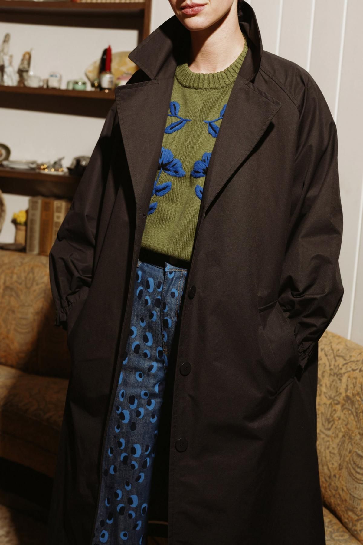 타이니코튼 클래식 벨티드 트렌치코트 AW23-725102 ONE COLOR - 상세 이미지 4