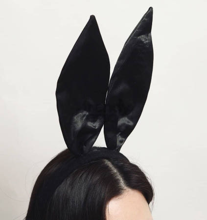 데이슬롯 바니 머리띠 블랙 헤어밴드 섹시한 소품