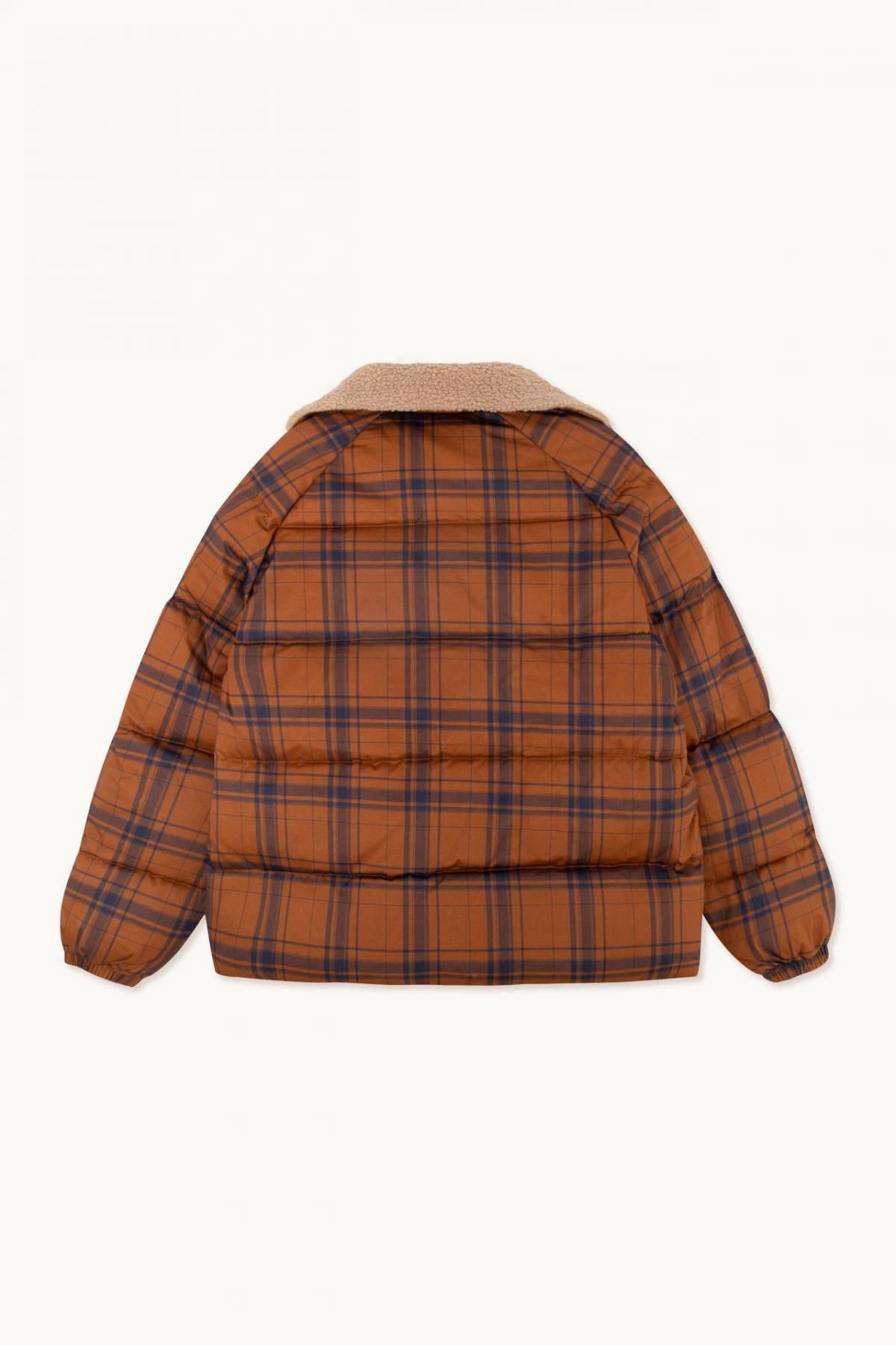 타이니코튼 체크 패턴 퍼 카라 숏 패딩 재킷 AW23-729M06 ONE COLOR - 상세 이미지 2