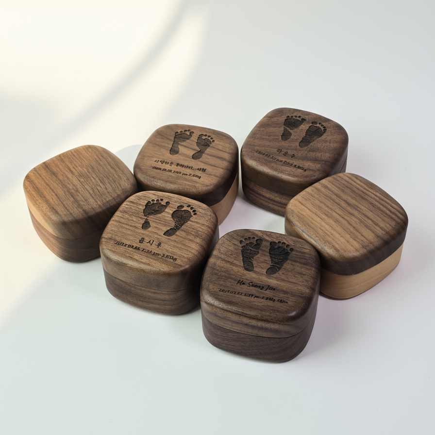 밤톨이 탯줄 보관함 배냇머리 제대 보관 아기 신생아 선물