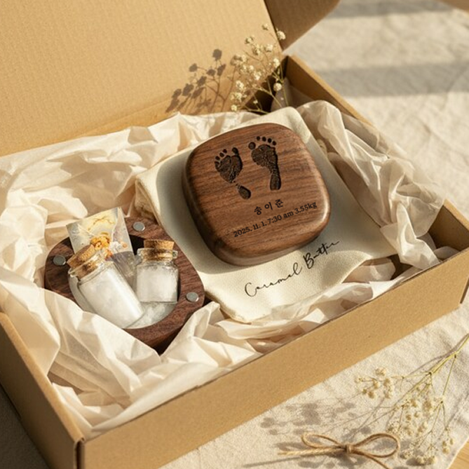 밤톨이 탯줄 보관함 배냇머리 제대 보관 아기 신생아 선물