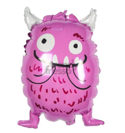 [트렌디프레소협력사]데이슬롯 은박 풍선 해피리틀몬스터 장식용품 생일 파티용품